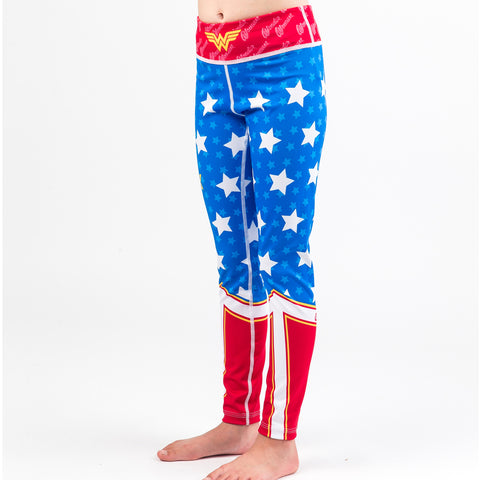 Harley Quinn I Women's Superhero Leggings - Orange Bison