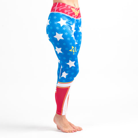 Fusion FG Wonder Woman DC Bombshells Compression Leggings (Spats)