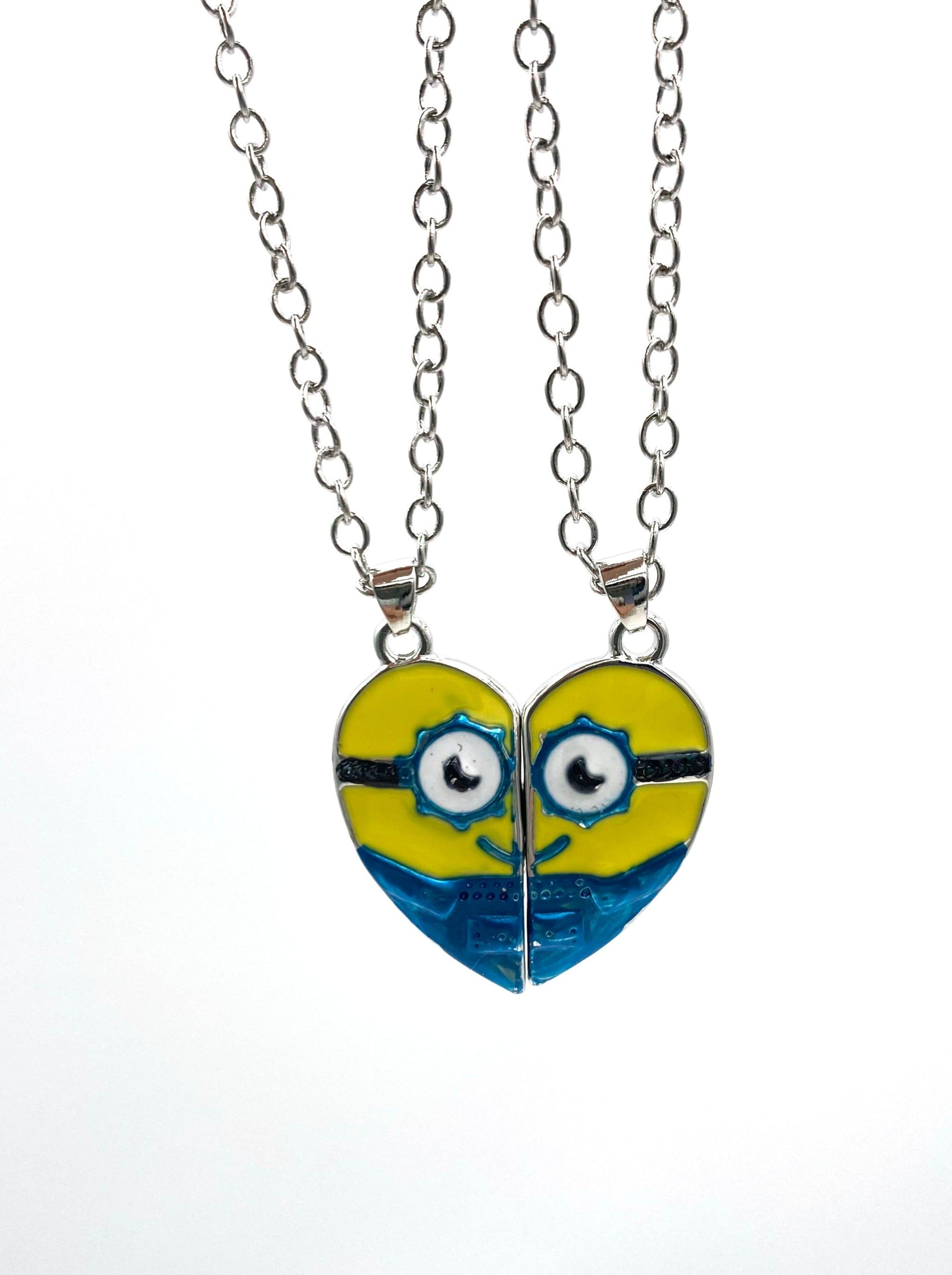 minion best friend necklace