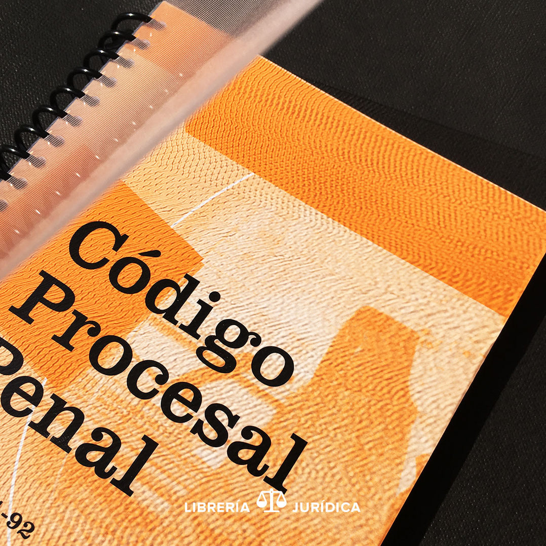 Código Procesal Penal Edición Con Espiral— Libreria Juridica 3109