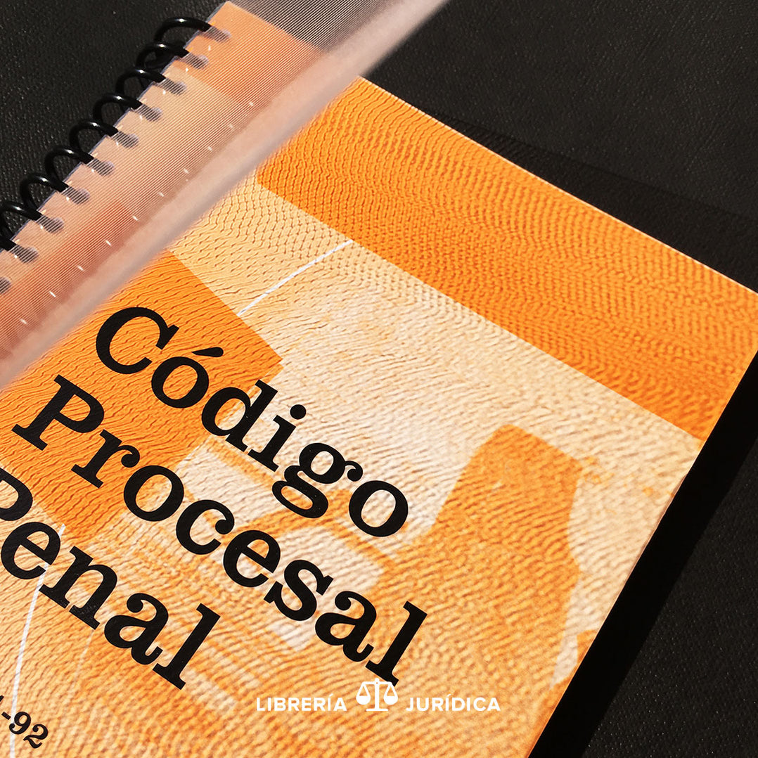 Código Procesal Penal Edición Con Espiral— Libreria Juridica 1052