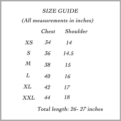 size guide