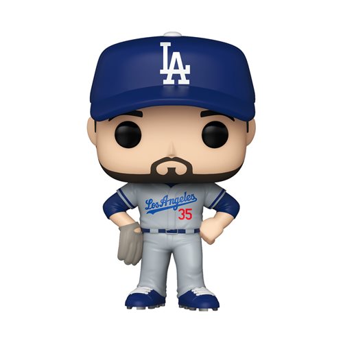 MLB Los Angeles Dodgers Clayton Kershaw Away Jersey Funko