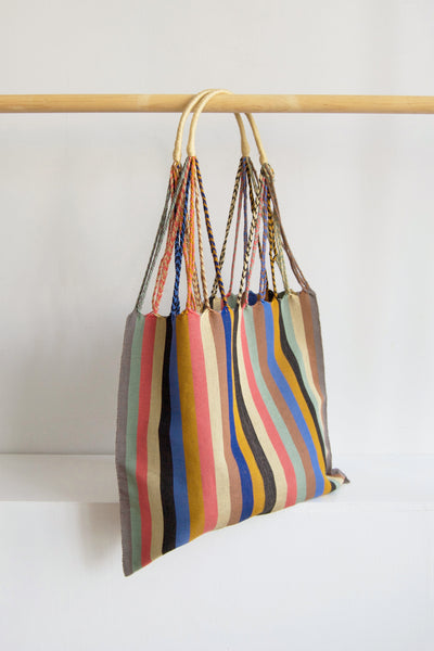 CHIAPAS Hammock Bag - Wide Stripe Multicolor – The Global Trunk