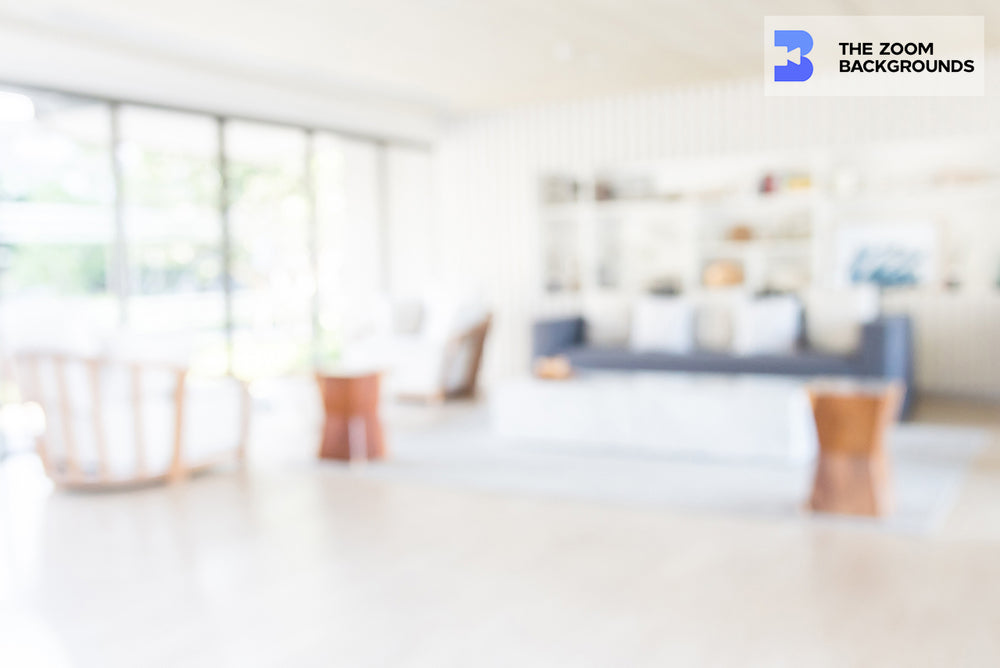 Blur Living Room Zoom Background – 