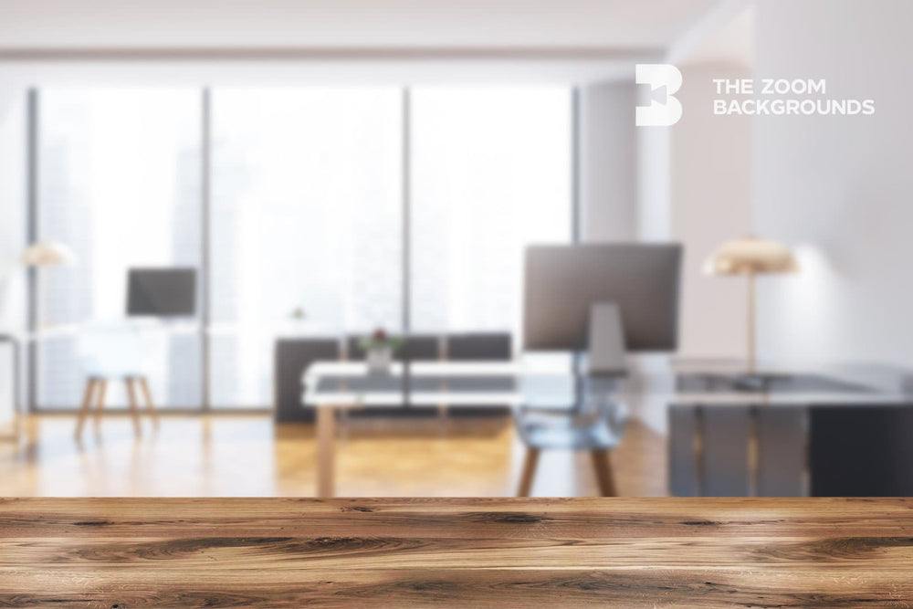 Free blurred office background for zoom