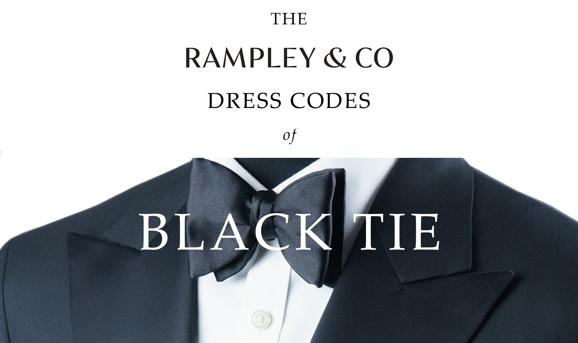 A Guide to the Men's Black Tie Dress Code | Man of Many