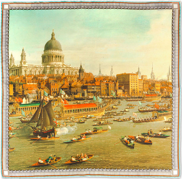 Canaletto's 'The River Thames With St. Paul's Cathedral On Lord Mayor's Day'