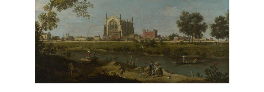Eton College by Canaletto