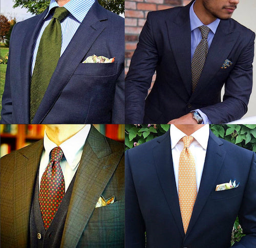 Pocket Squares and Ties