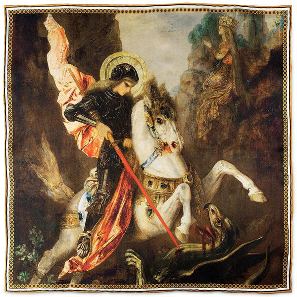 St George & The Dragon by Moreau