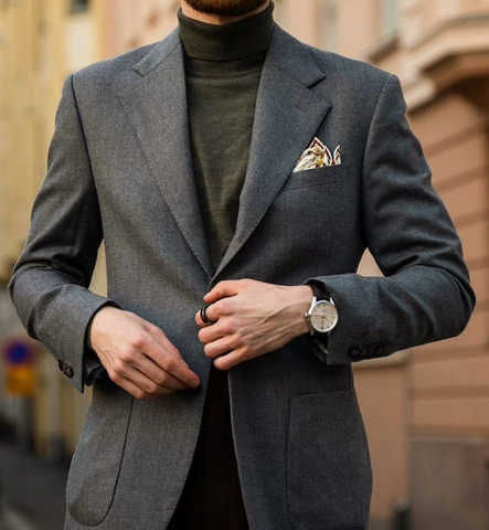 Dark Grey Suit Color Combinations