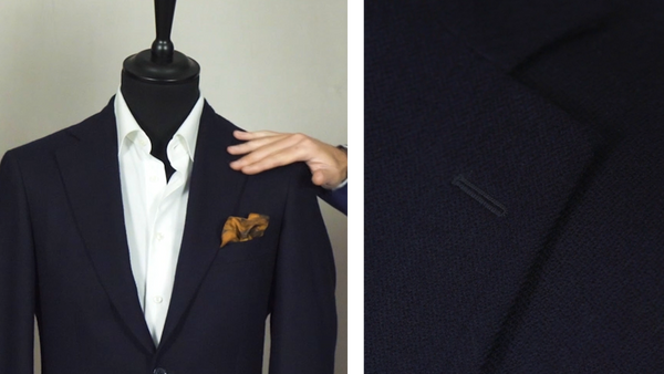 STARTING AT THE TOP: THE SHOULDER LINE AND LAPEL