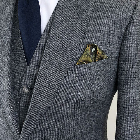 The Winged Puff Fold - Pocket Square