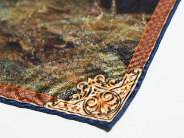 28th Regiment Pocket Square Border Detail