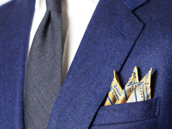 The Palace Guard Pocket Square Fold