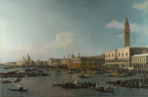 Venice: The Basin of San Marco on Ascension Day 1740