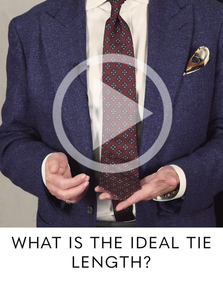 WHAT IS THE IDEAL TIE LENGTH?