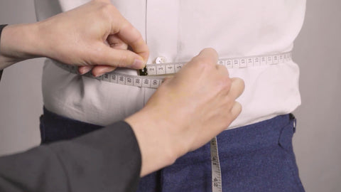 waist measurement for a jacket