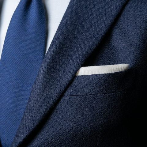 wool-cashmere pocket square