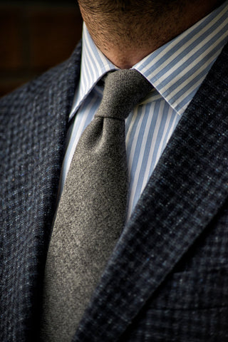 handmade tie wool