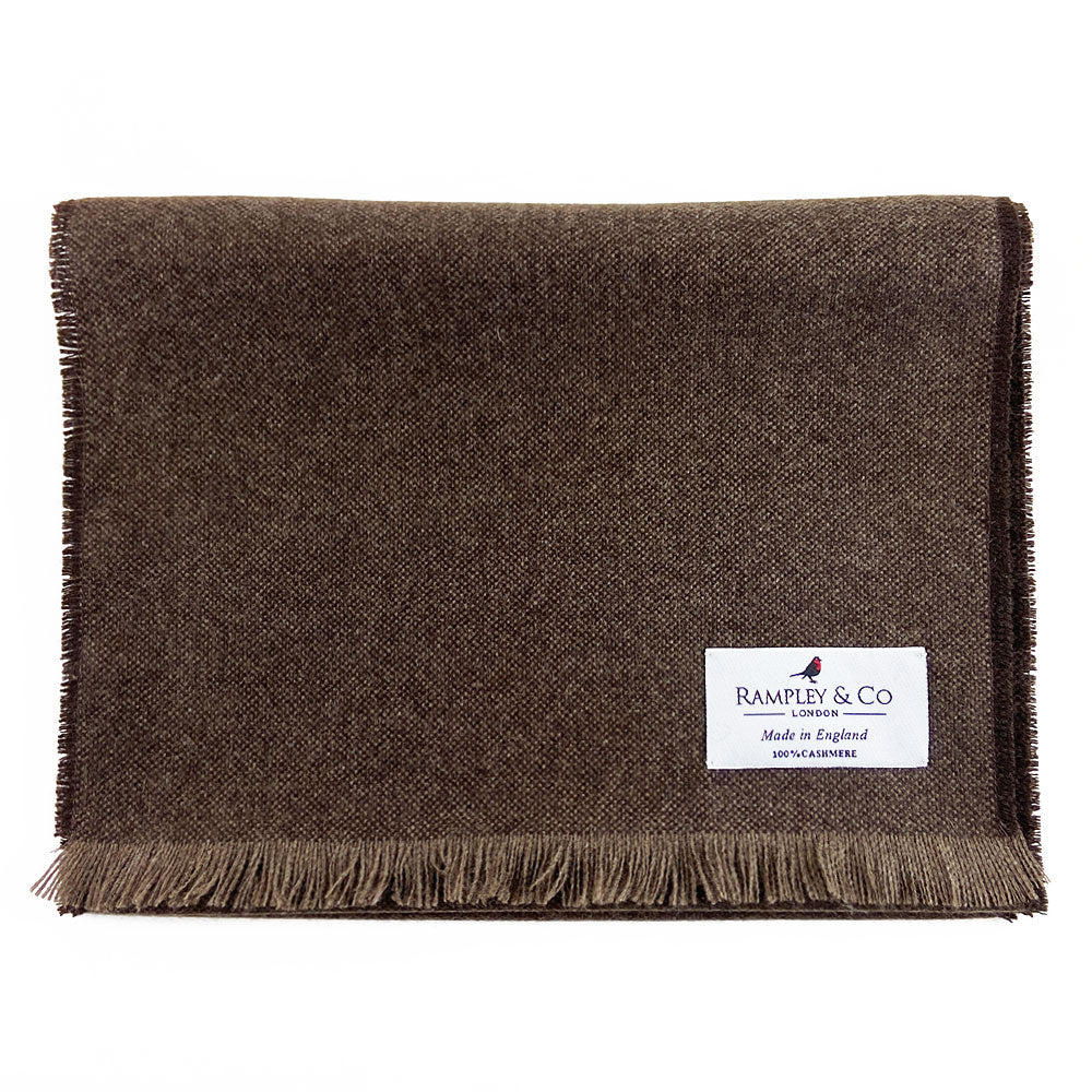 cashmere scarf brown