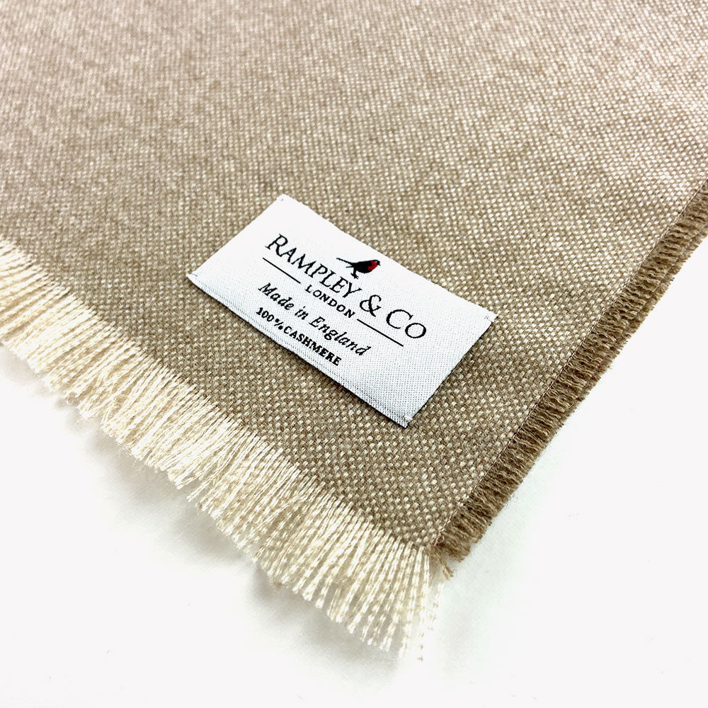 cream cashmere scarf