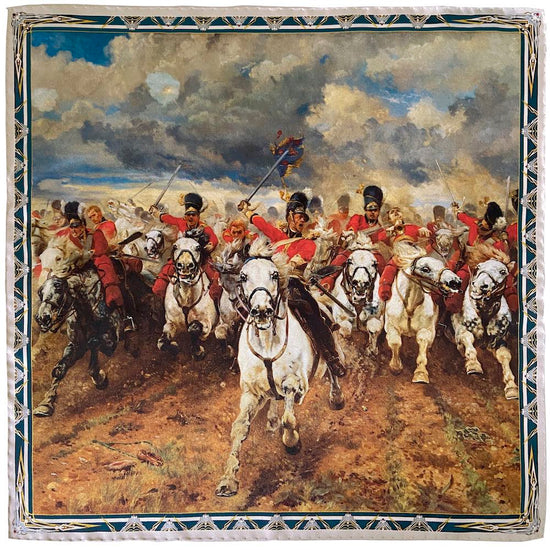 Product Focus: The 28th Regiment at Quatre Bras Pocket Square – Rampley and  Co