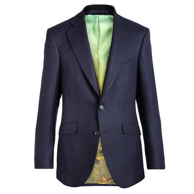 Navy Wool Overcoat – Rampley and Co