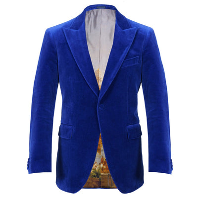 Le 31 Blue Velvet Suit Stockholm Fit for Men | Lyst
