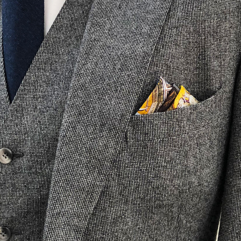 Georgian Gentleman Pocket Square | Rampley and Co