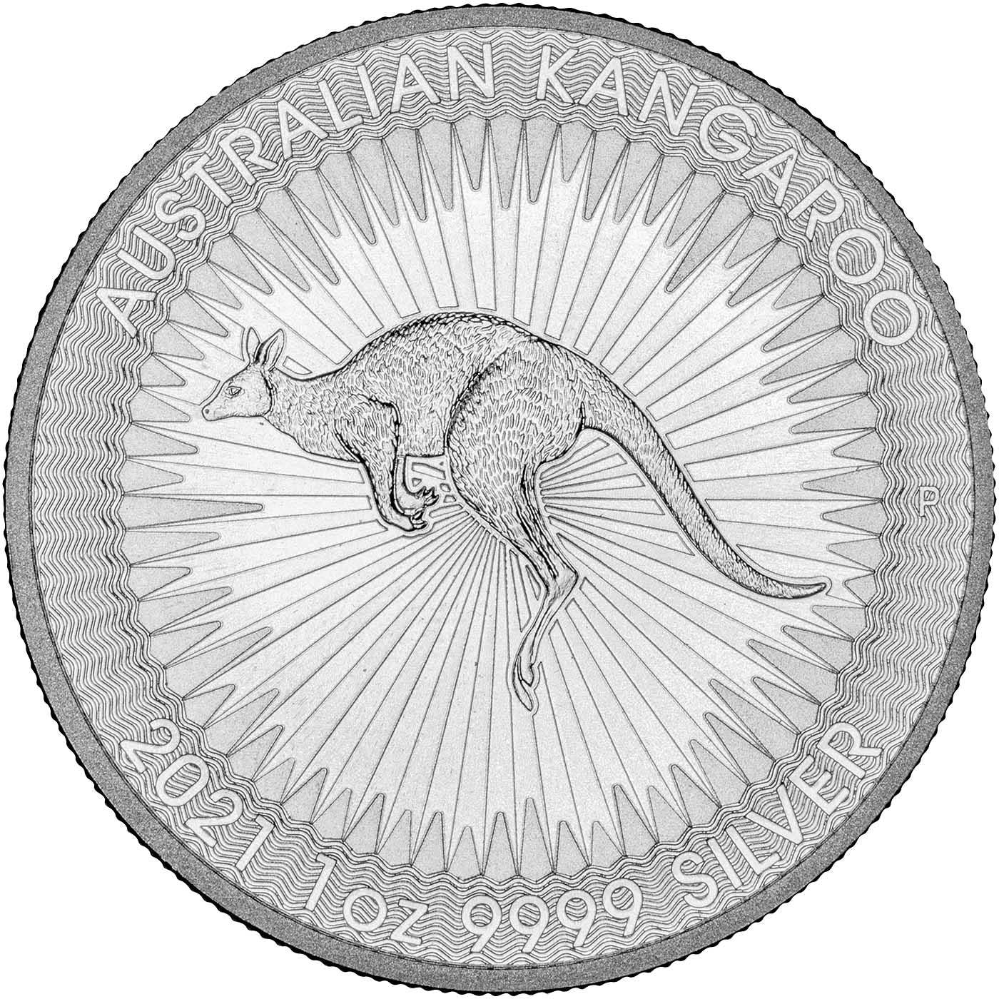 2021 Australian Kangaroo Silver Coin hallmark investments