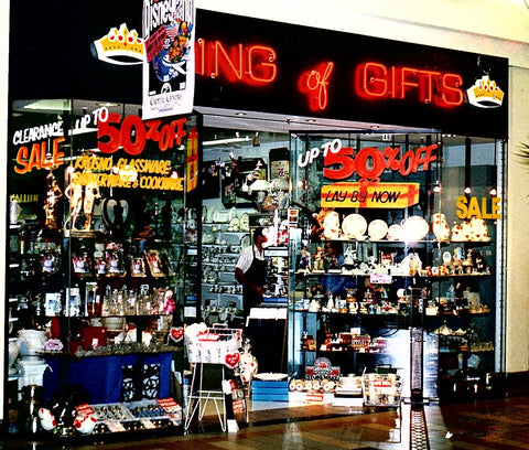 One of the earliest King of Gifts Stores from the Mid 1980's