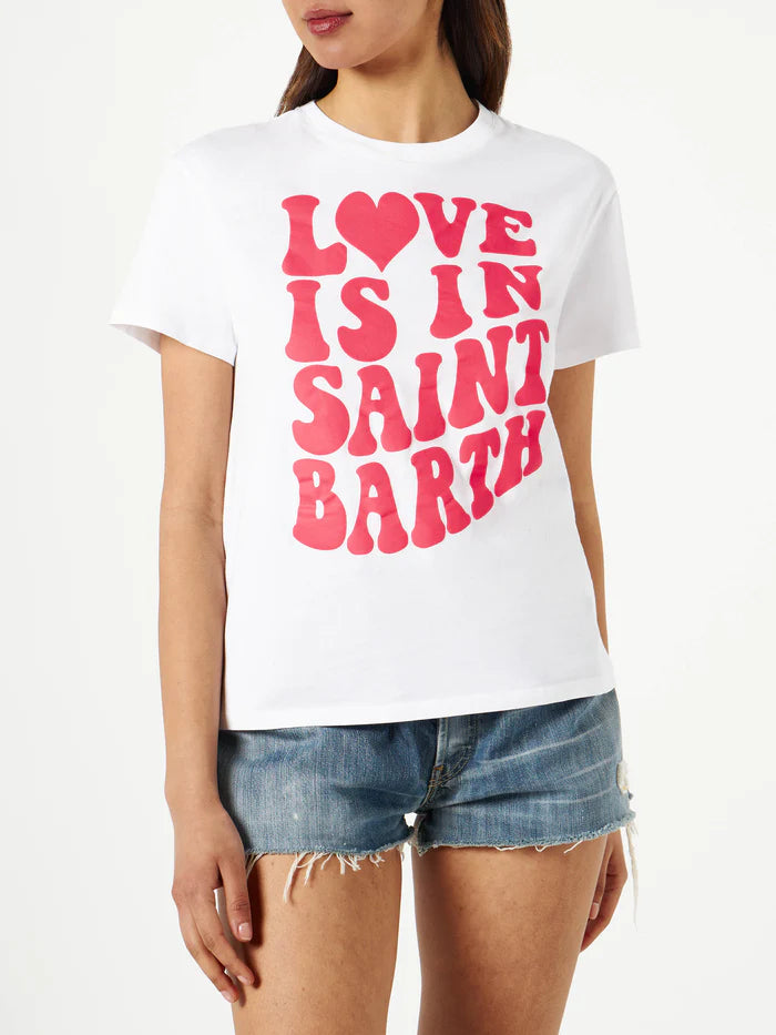 T-shirt MC2 Saint Barth Love Is In Saint Barth