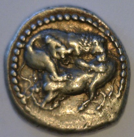 PTOLEMY I SOTER AR silver tetradrachm. 288-287 BC. 'Delta