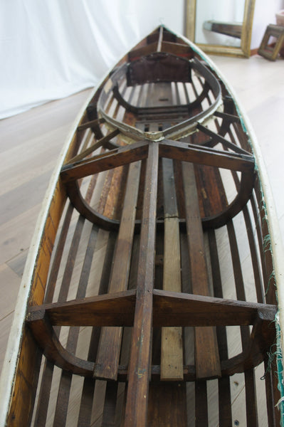 Wooden Canoe Frame – Vintage French