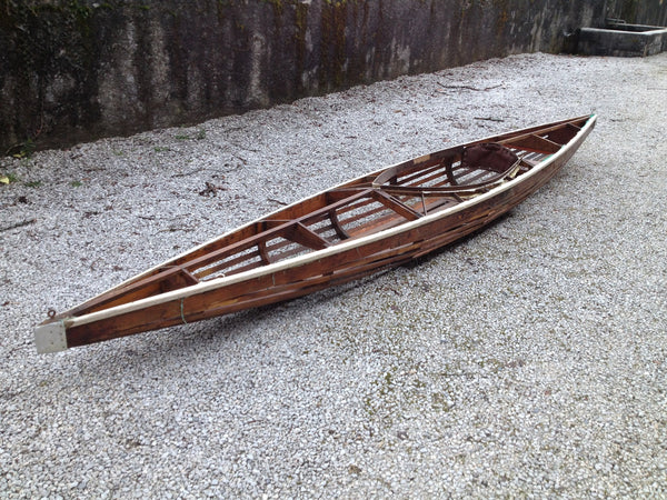 Wooden Canoe Frame – Vintage French