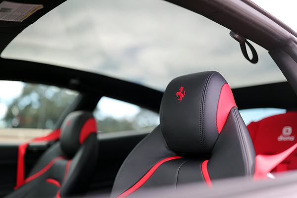 Interior view of the 2018 Ferrari GTCLusso T