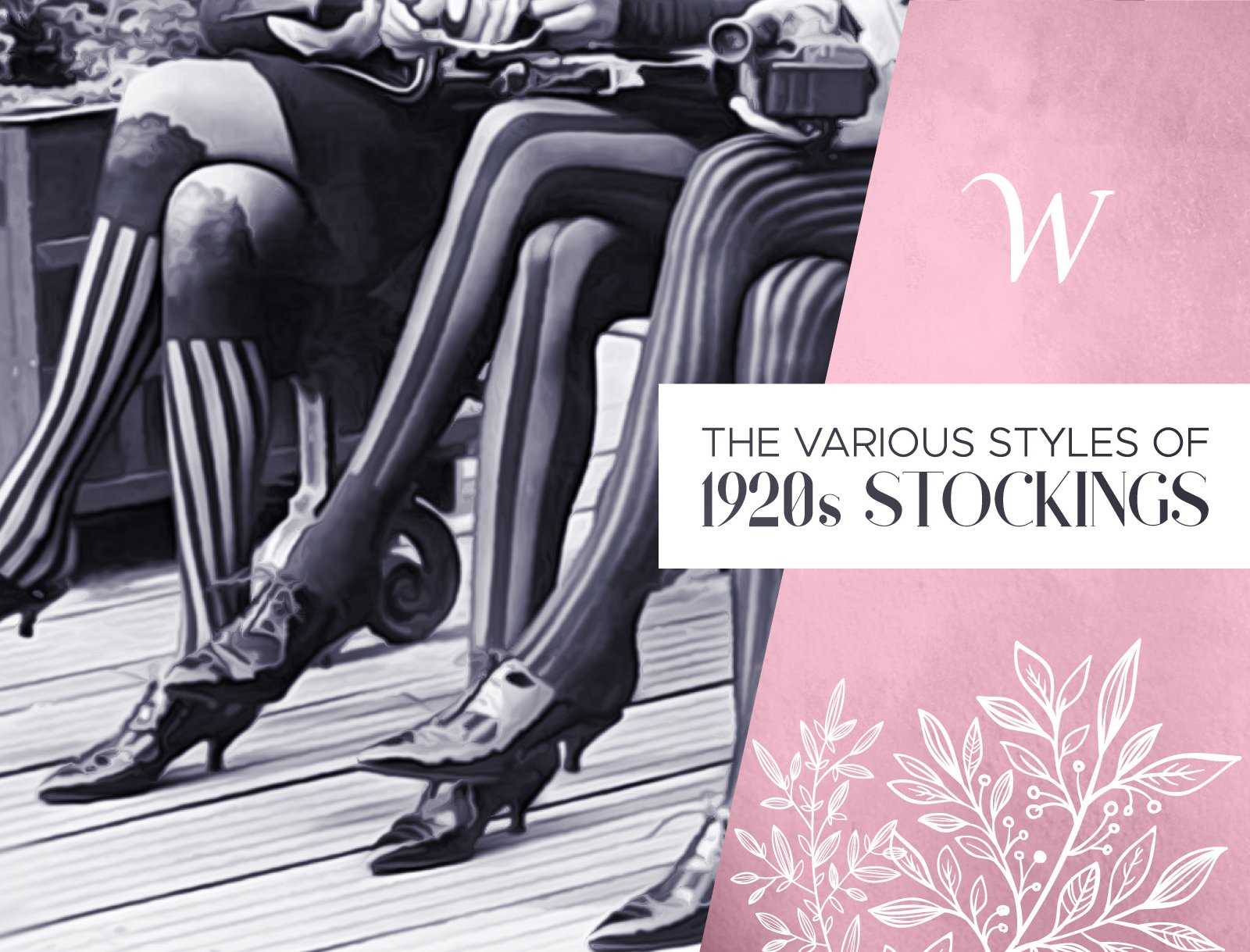 1920s silk stockings