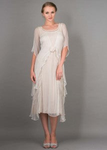 Vintage dress in white