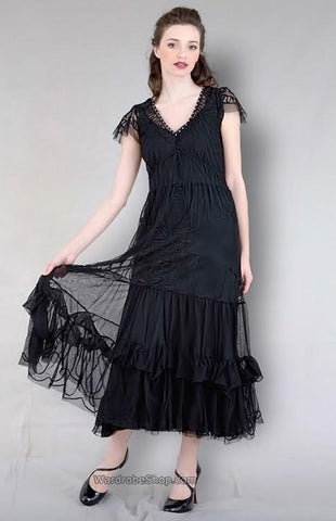 Nataya’s black Tulle Dress