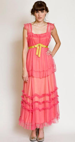 Red Carpet Dress in fuchsia