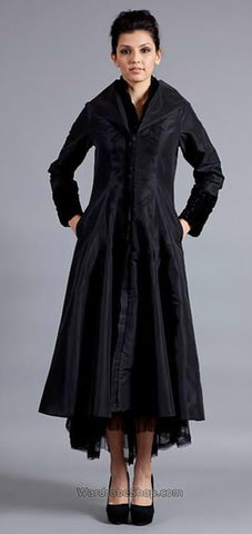 Vintage Style black coat