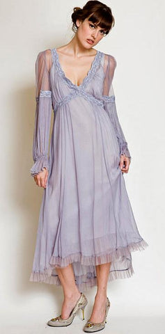 Lavender vintage style dresses