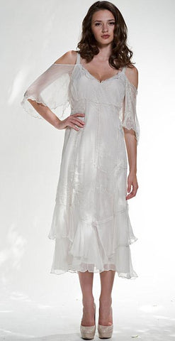 Romantic Second White Wedding Dress