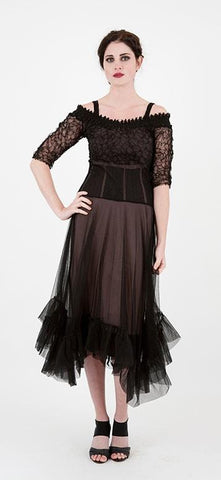 Empire Prairie Cocktail gown