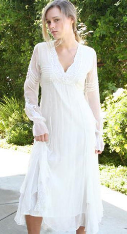 20’s fashion white dress