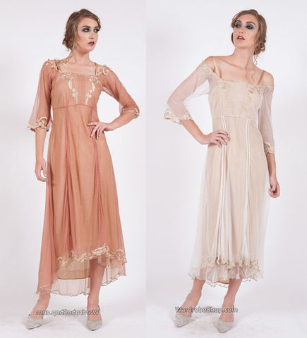 Vintage bridesmaids gowns