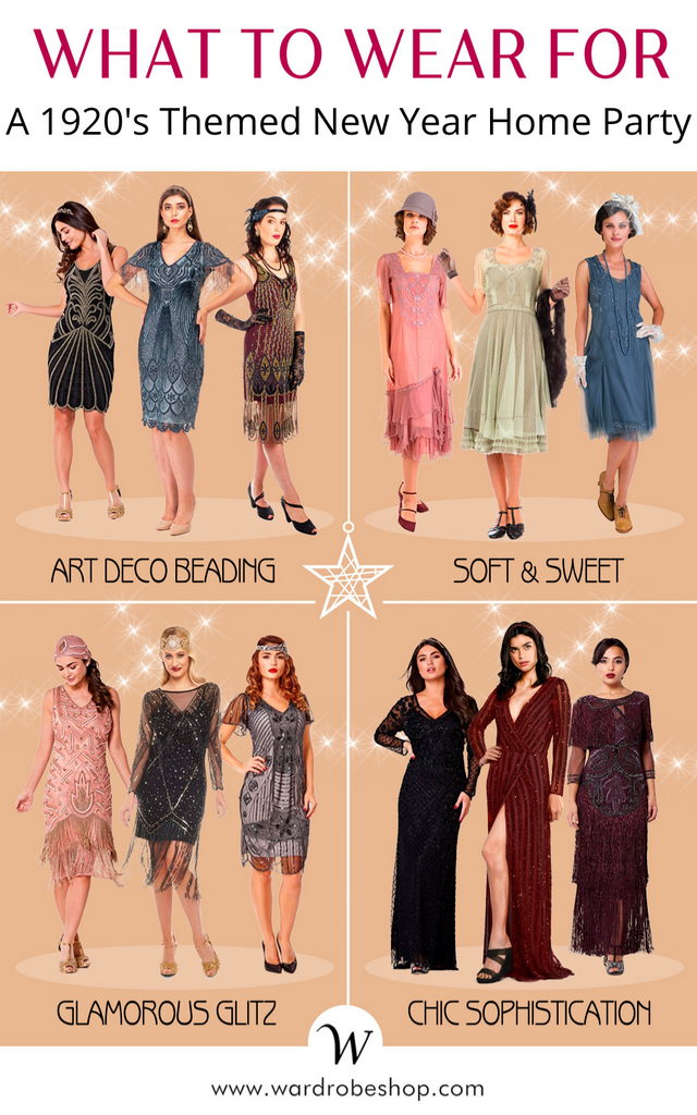 What To Wear For A 1920's Themed Home Party - WardrobeShop