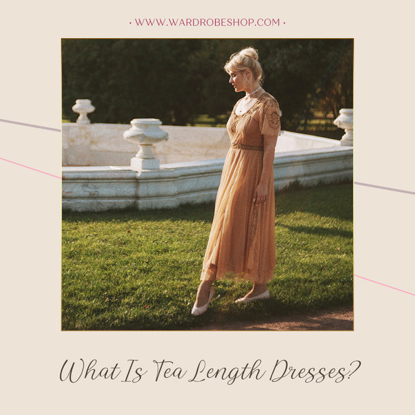 Vintage Inspired Tea Length Dresses